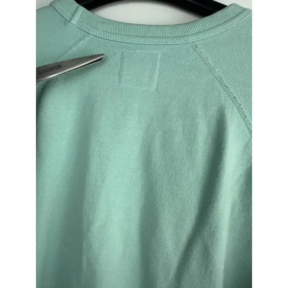 *Flaw Todd Snyder x Champion Midweight Pocket Sweatshirt Mint Green Crewneck 2XL - Picture 11 of 16